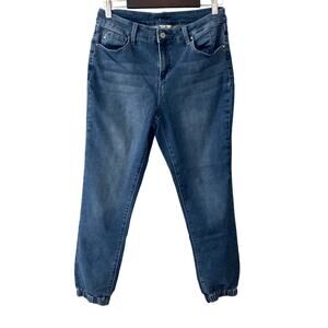 Laurie Felt Knit Clean Jean Jogger - Blue - Small